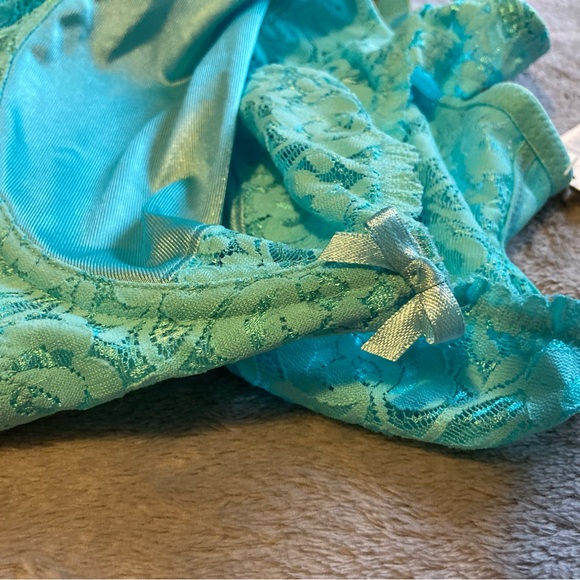 Pink K‎ by KMart Underwire Lace Bra in Blue Radiance | 42DD - Picture 5 of 7